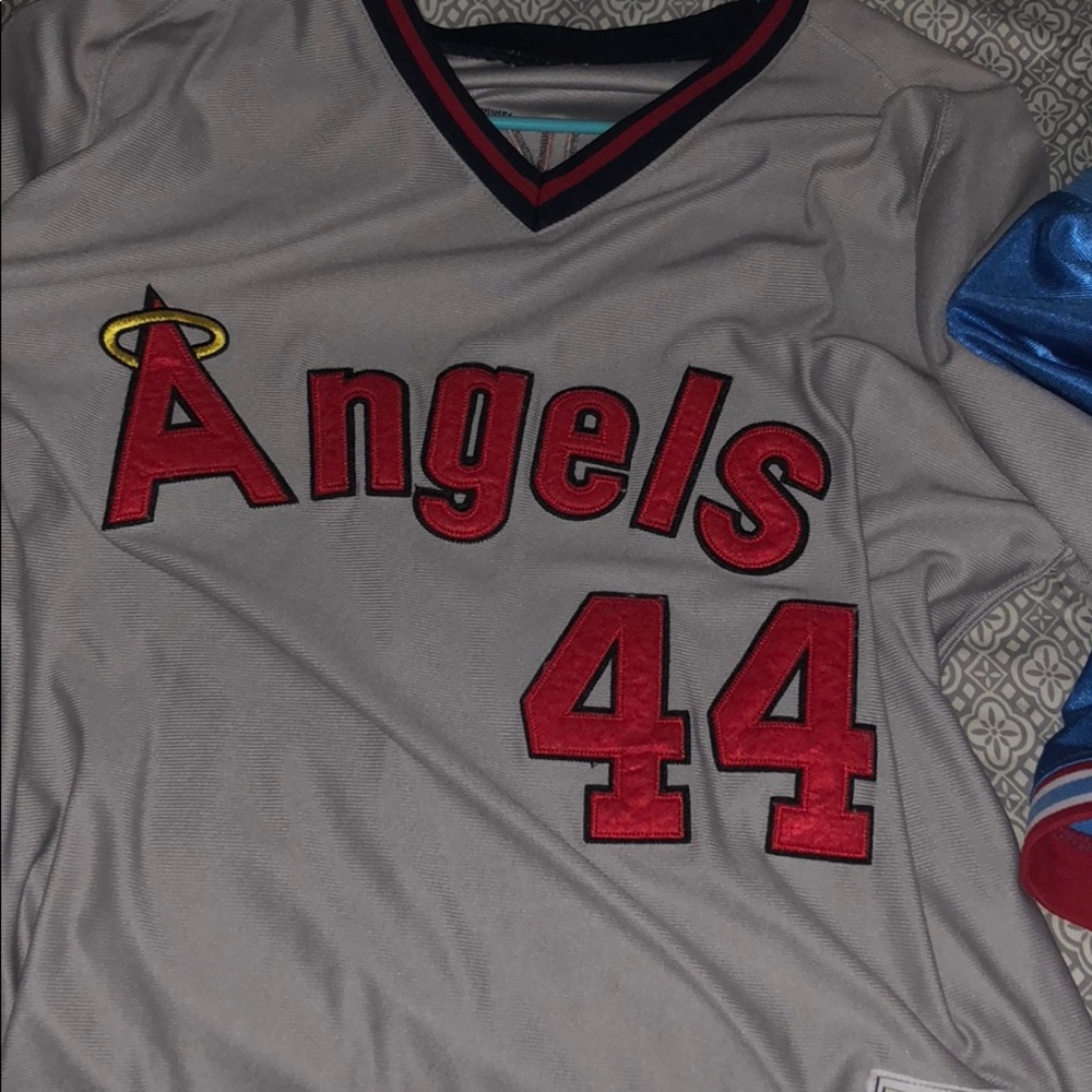 Angels jersey 1985 Mitchell and Ness